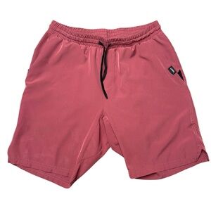 UNRL Red Athletic Shorts Size Medium